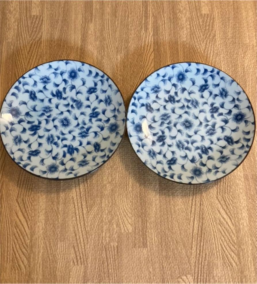 青色花模様陶器杯 12個セット　蓋付き　有田焼 青色花模様陶器杯 12個セット 蓋付き 有田焼